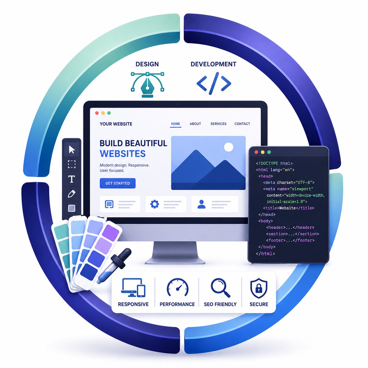 تصميم وتطوير المواقع الإلكترونية tutoring course at TUTWITHUS - برامج هندسة البرمجيات، والذكاء الاصطناعي، والتكنولوجيا level
